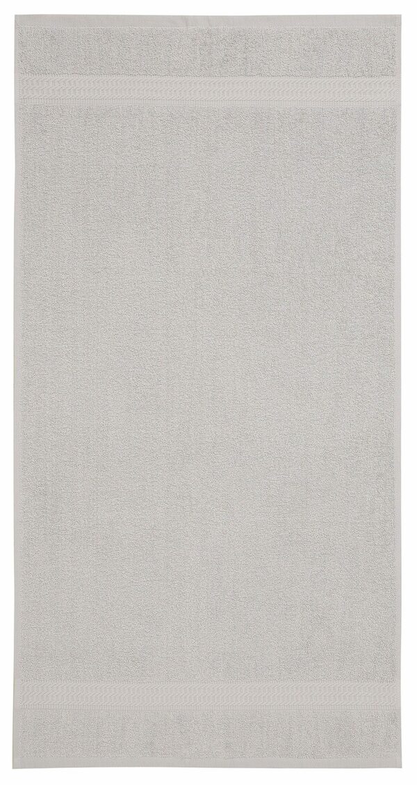 Bild 3 von my home Handtuch Set Juna, Walkfrottee, (Set, 6-tlg), Handtuch-Set, mit Bordüre, Handtücher in Uni-Farben, 100% Baumwolle