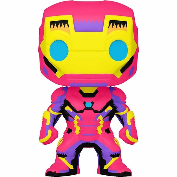 Bild 1 von Funko Actionfigur Funko POP! Marvel: Black Light Special Edition - Iron Man #649