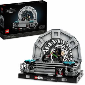 LEGO® Konstruktionsspielsteine Thronsaal des Imperators – Diorama (75352), LEGO® Star Wars, (807 St)