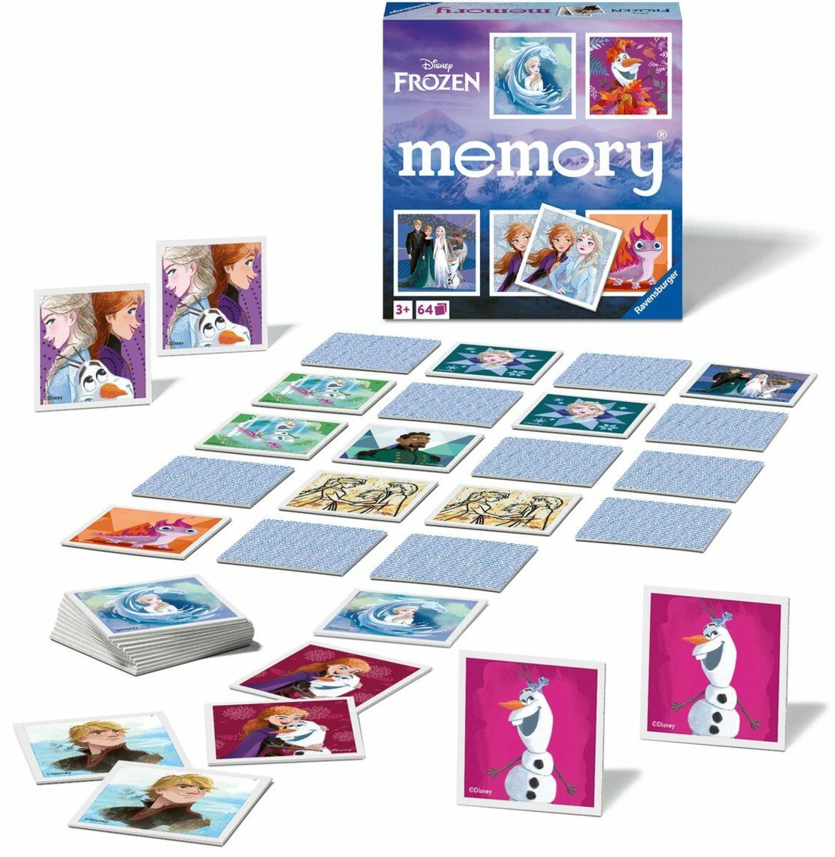 Bild 1 von Ravensburger Spiel, Merkspiel Disney Frozen memory®, Made in Europe, FSC® - schützt Wald - weltweit