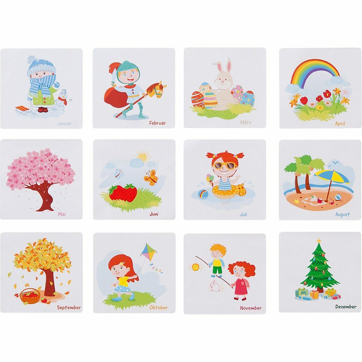 Bild 3 von myToys ORIGINALS Lernspielzeug Kalenderuhr aus Holz