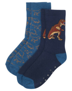 Frottee-Socken
       
    2 Stück Kiki & Koko verschiedene Designs
   
      blau gemustert