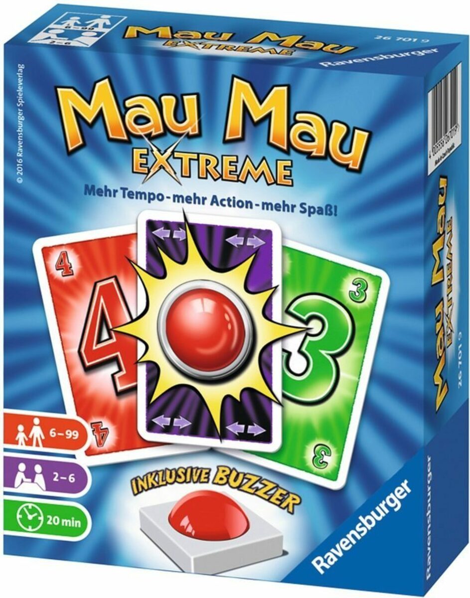 Bild 3 von Ravensburger Spiel, Mau Mau Extreme, Made in Europe, FSC® - schützt Wald - weltweit
