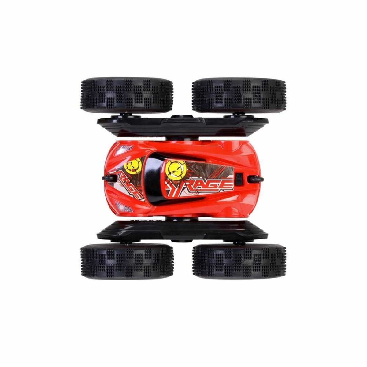Bild 4 von Dickie Toys RC-Buggy RC Tumbling Flippy Stuntauto, 1:28 2,4 GHz Rot Schwarz ferngesteuert Flipfahrzeug