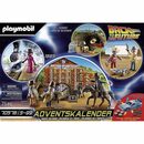 Bild 2 von Playmobil® Adventskalender Back to The Future Part III 70576 (75-tlg), Spielwelt mit Figuren, für Kinder ab 5 Jahren