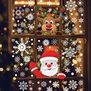 Bild 3 von Fenstersticker Weihnachtswand Fenster aufkleber abnehmbarer Wandaufkleber Weihnachten, Lkupro, glatt, strukturiert, wiederverwendbar