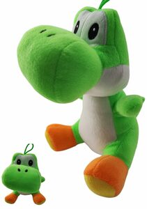 soma Kuscheltier Yoshi Drache Super Mario Brothers grün 22 cm plüsch (1-St), super mario kuscheltiere toad plüschfigur