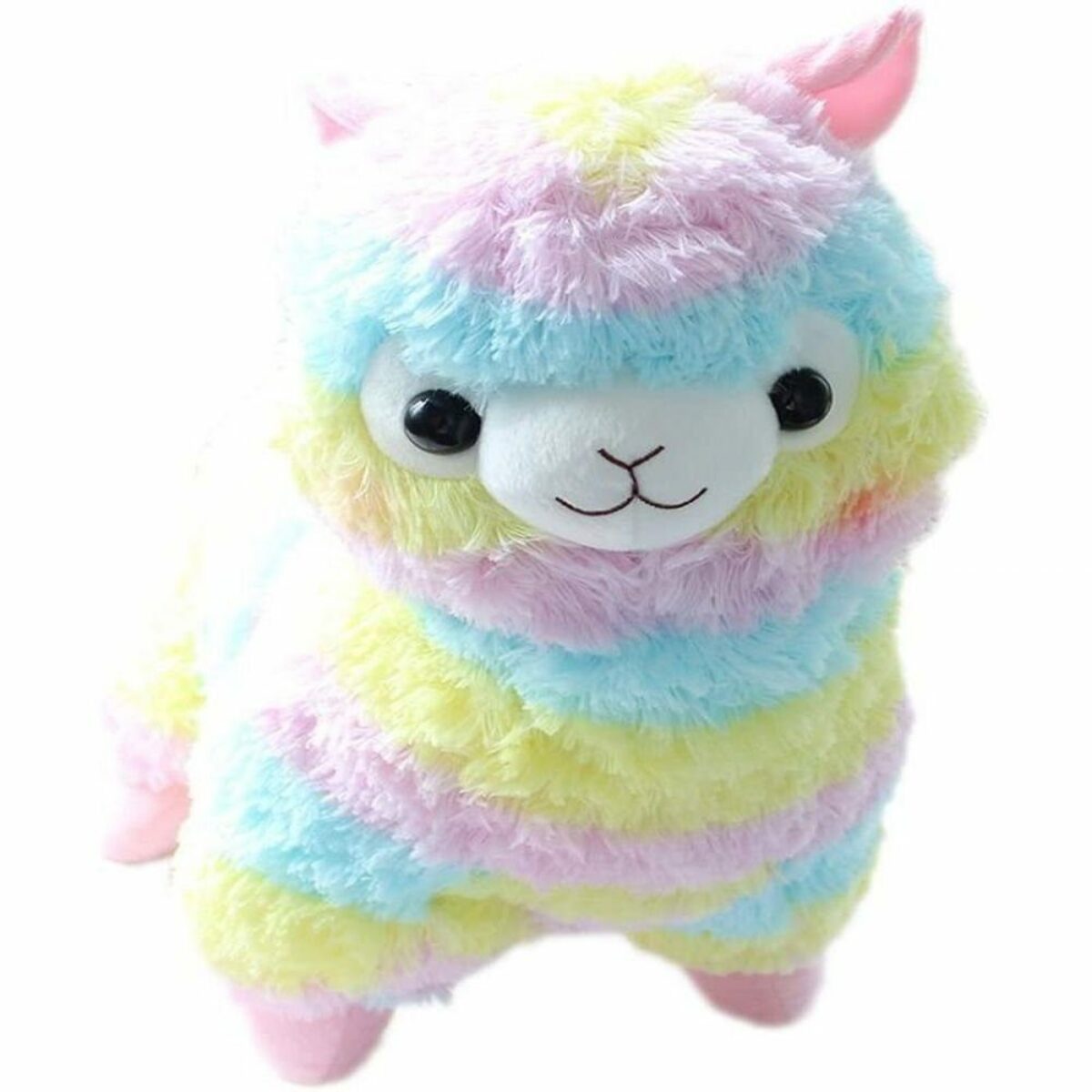 Bild 2 von Ormromra Kuscheltier Regenbogenpuppe,weiches Baby-Stofftier