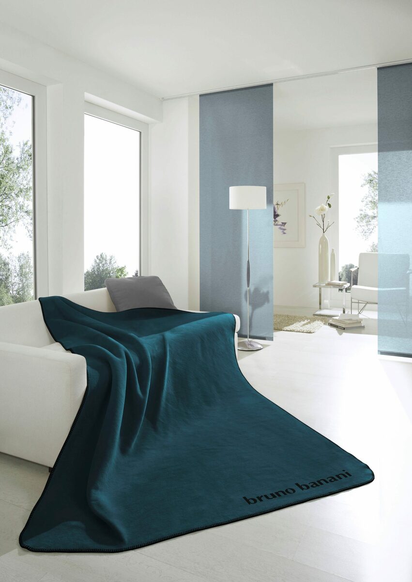 Bild 2 von Wohndecke Bruno Banani, Bruno Banani, mit modernem Zierstich