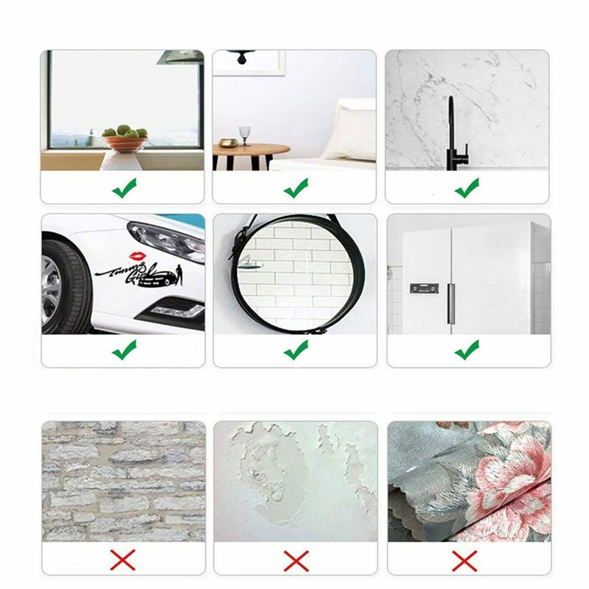 Bild 4 von Fenstersticker Fensterbilder Weihnachten Aufkleber, Wandaufkleber Diy Schneeflocken, Xuigort