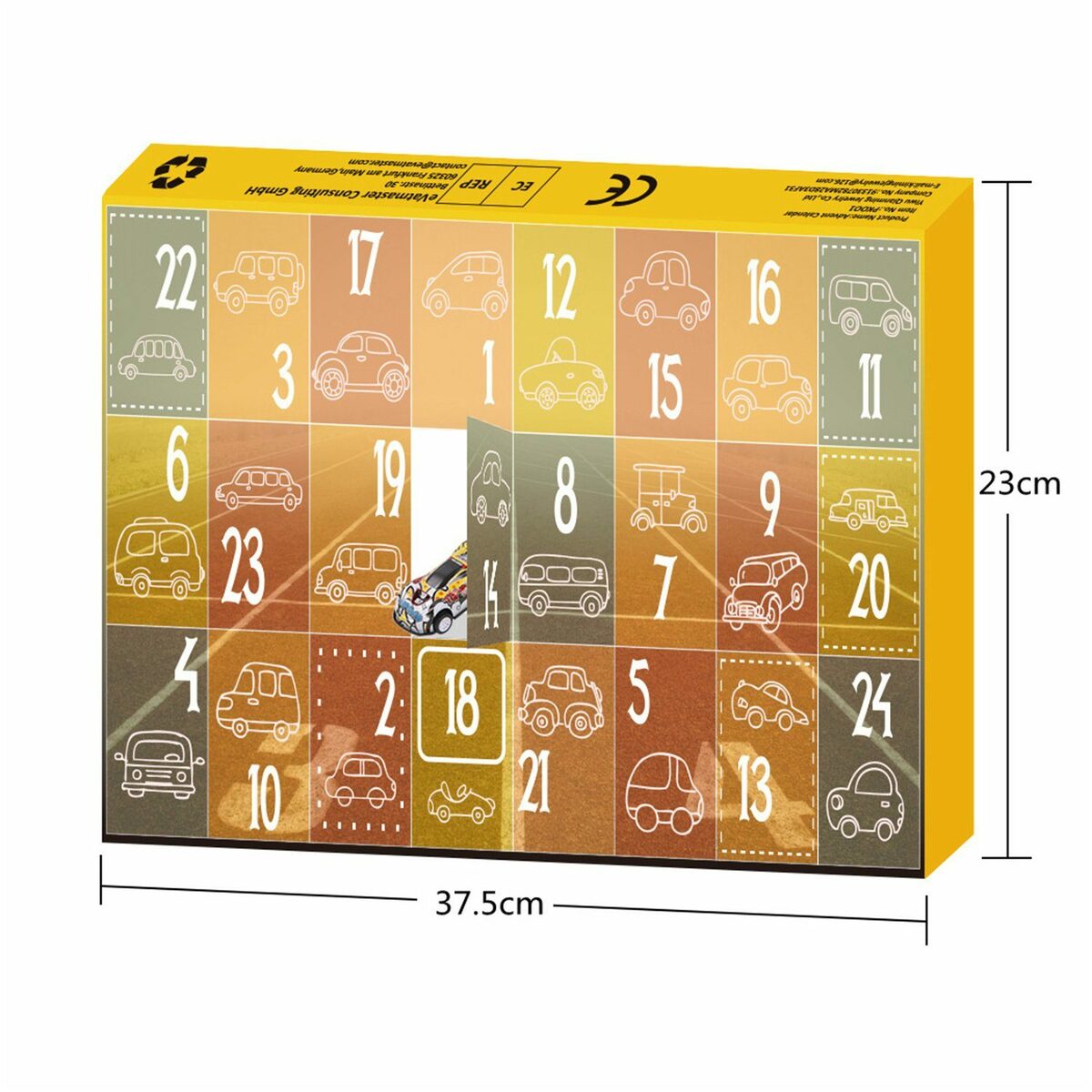 Bild 4 von Inshow Adventskalender Weihnachts-Adventskalender,2023 New 24 PCS Geburtstag Set