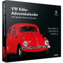 Bild 1 von Franzis Adventskalender VW Käfer, Rot, Modellbausatz, Maßstab 1:43, aus Metall, mit Sound