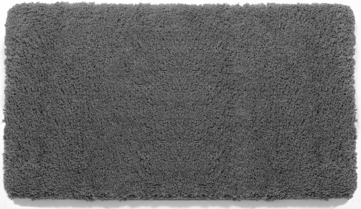 Bild 3 von Badematte Sanremo my home, Höhe 30 mm, rutschhemmend beschichtet, fußbodenheizungsgeeignet, schnell trocknend, strapazierfähig, Polyester, rechteckig, Badteppich, unifarben, rechteckig, rund