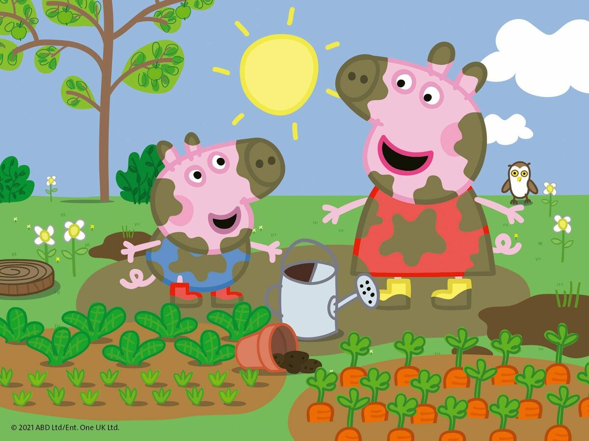 Bild 4 von Ravensburger Würfelpuzzle Spaß mit Peppa, 12 Puzzleteile, Made in Germany, FSC® - schützt Wald - weltweit