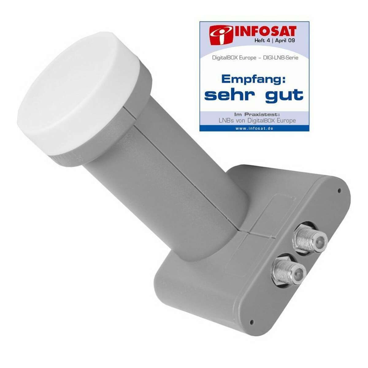 Bild 1 von DigitalBox DIGI-Twin LNB, 40 mm  77-0304-00
