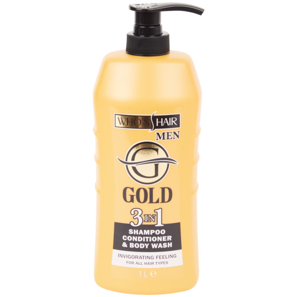 Bild 1 von Who's Hair Gold 3-in-1 Duschgel Invigorating Feeling