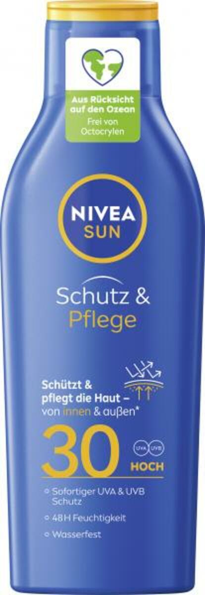Bild 1 von Nivea Sun Schutz & Pflege Sonnenmilch LSF 30