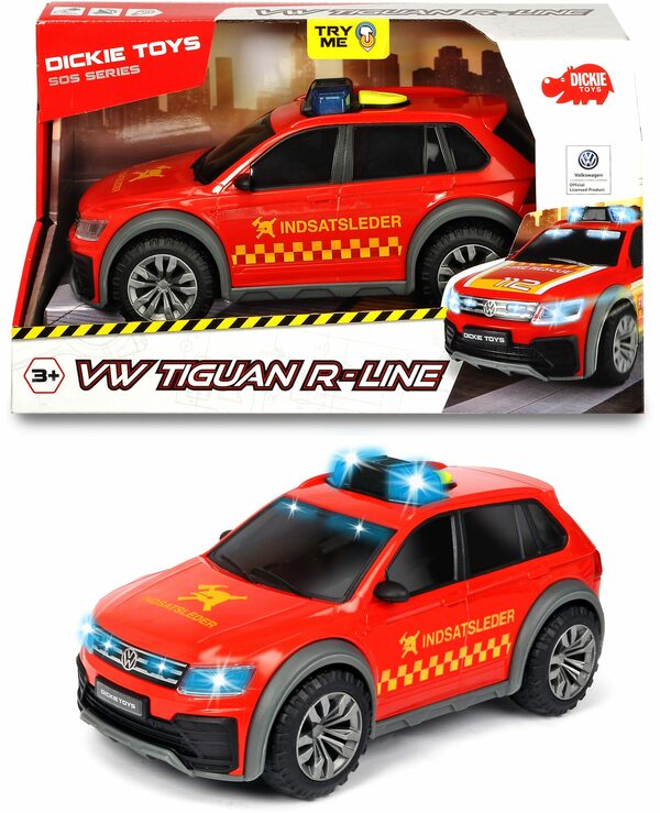 Bild 1 von Dickie Toys Spielzeug-Auto VW Tiguan R-Line Fire Car, mit Licht und Sound