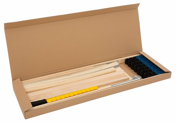 Bild 4 von Lattenrost »Sommen NV«, Älgdröm, Kopfteil nicht verstellbar, Fußteil nicht verstellbar, Lattenrost zur Selbstmontage, 42 flexible und elastische Federleisten