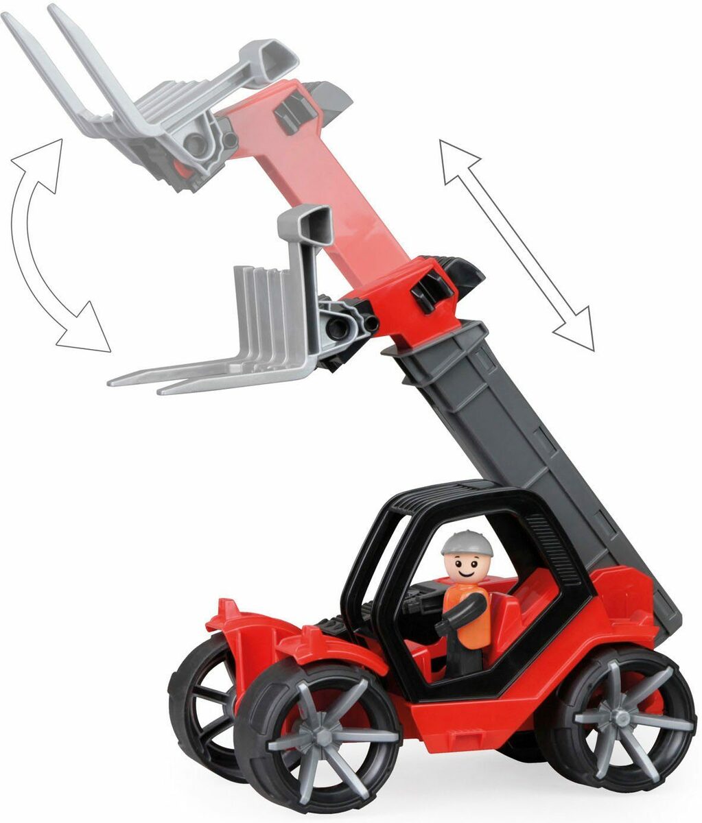 Bild 2 von Lena® Spielzeug-Radlader TRUXX² Teleskoplader, inklusive Spielfigur; Made in Europe
