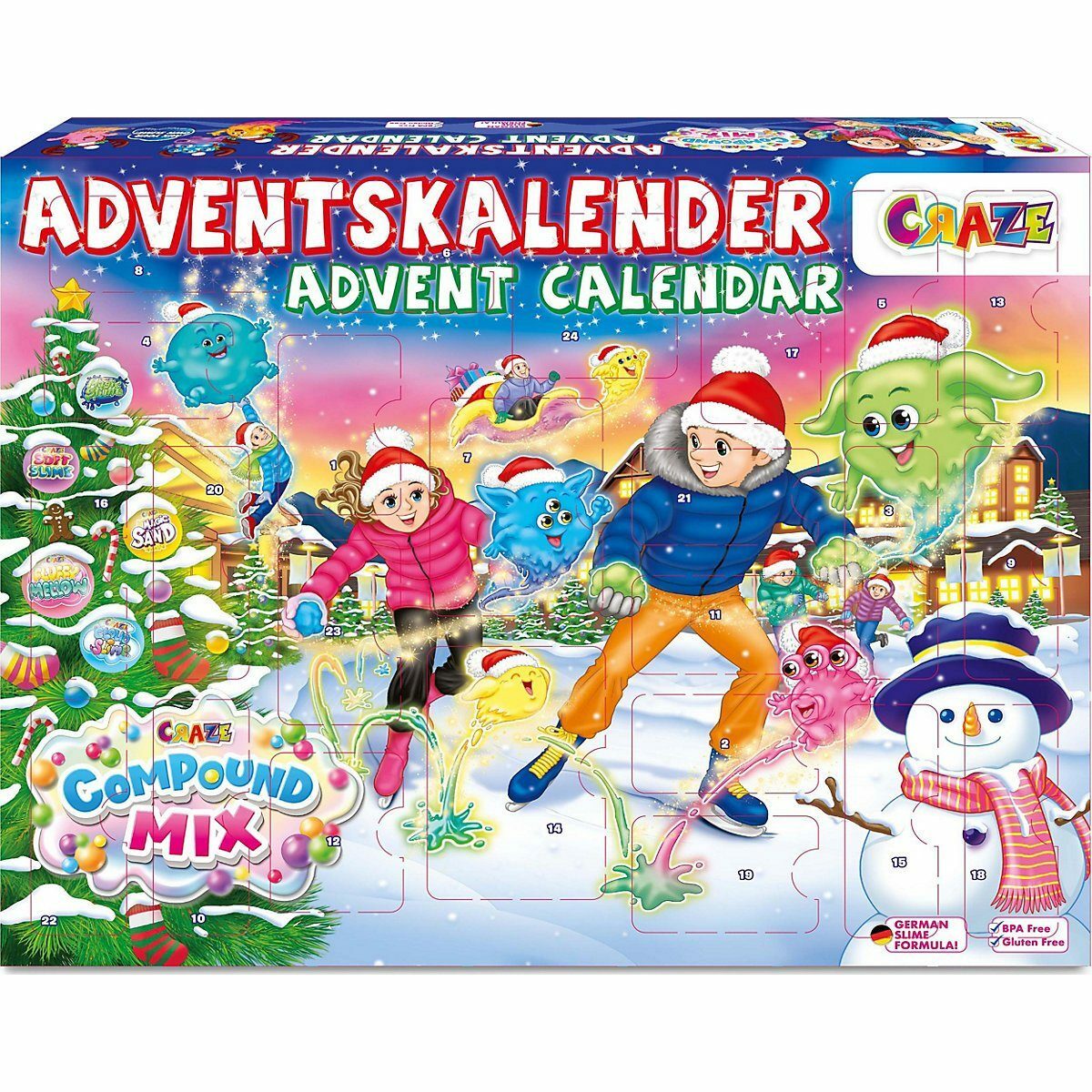 Bild 1 von CRAZE Adventskalender Adventskalender Mix Compound