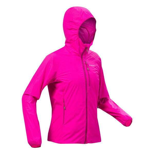 Bild 2 von Winddichte Jacke Damen - Alpinism Windshell pink