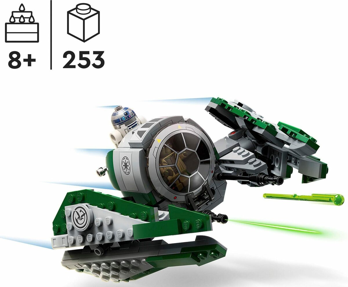 Bild 4 von LEGO® Konstruktionsspielsteine Yoda's Jedi Starfighter (75360), LEGO® Star Wars, (253 St), Made in Europe