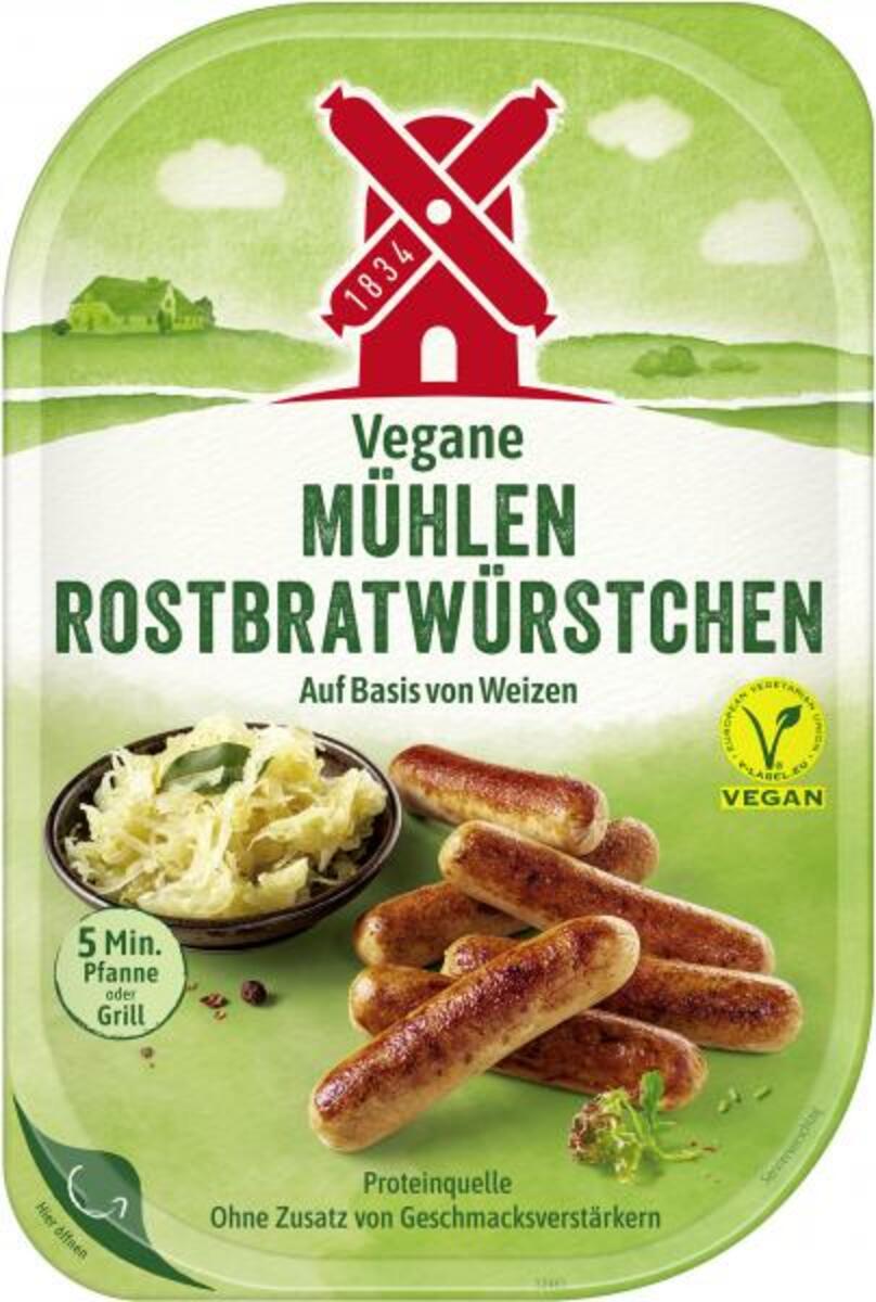 Bild 1 von Rügenwalder Mühle Vegane Mühlen Rostbratwürstchen