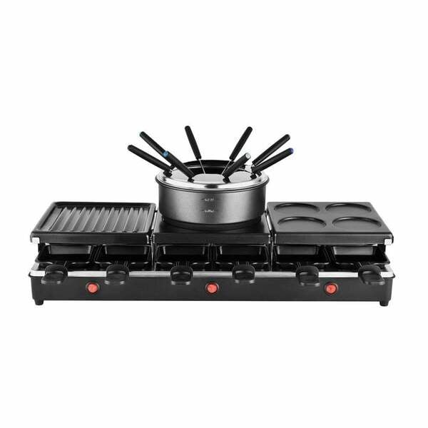 Bild 1 von TKG RAC 1017 4-IN-1 Raclettegrill + Fondue