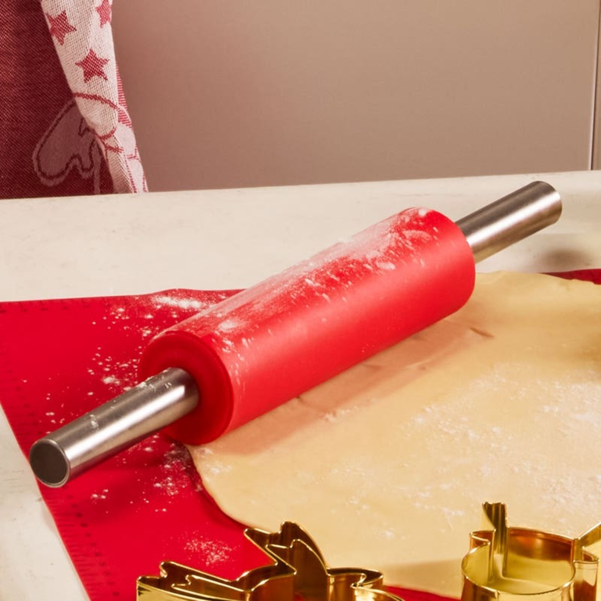 Bild 1 von Silikon-Teigrolle mit Antihaft-Oberfläche, ca. 38x5,2cm