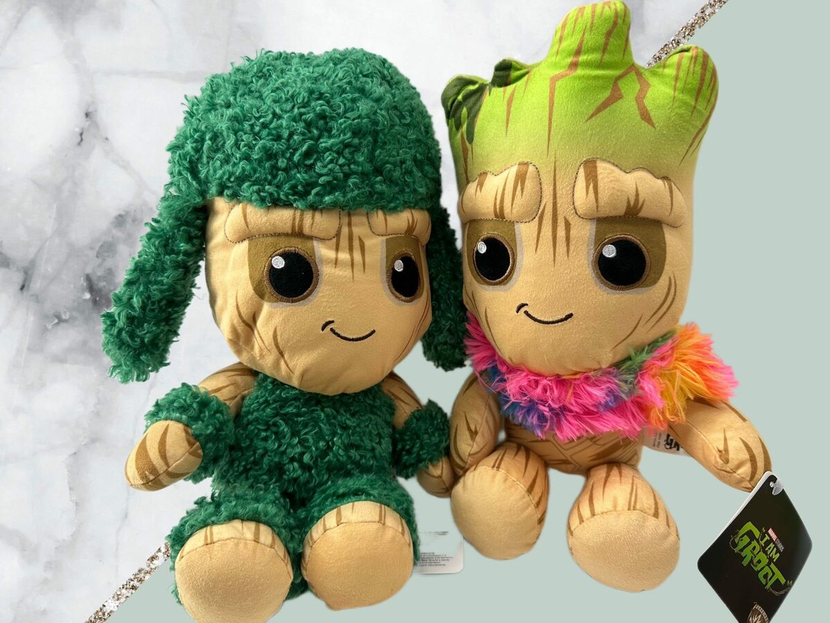 Bild 4 von soma Kuscheltier Marvel Groot Kuscheltier ich Bin Groot Plüschtier 35cm mit Schal, Marvel Groot Kuscheltier ich Bin Groot Marvel Guardians of The Galaxy