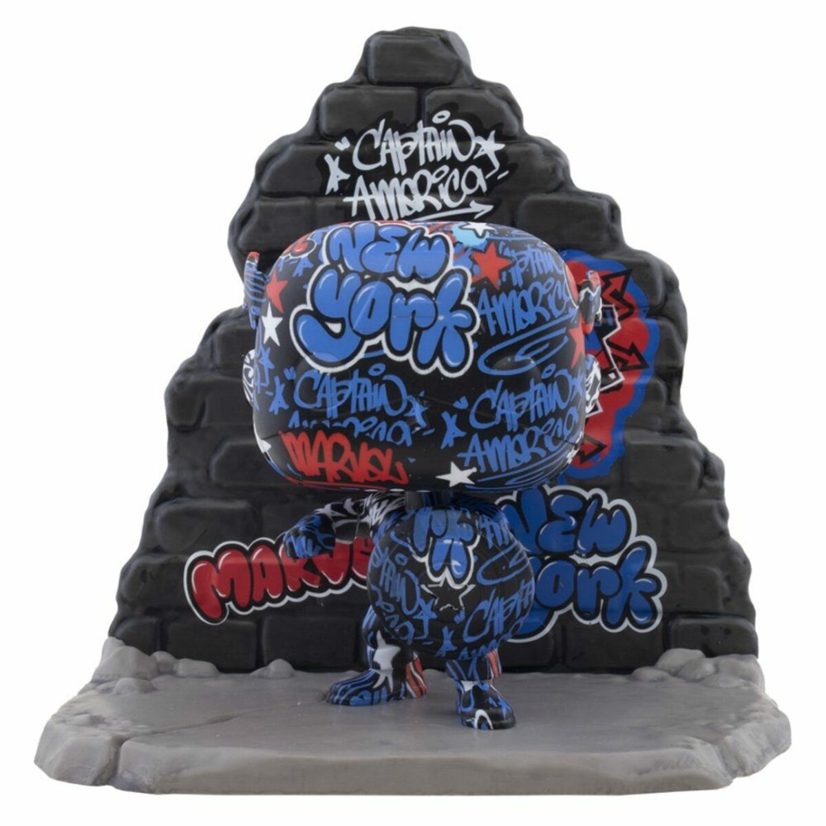 Bild 1 von Funko Actionfigur POP! Captain America Graffiti (Special Edition) - Marvel
