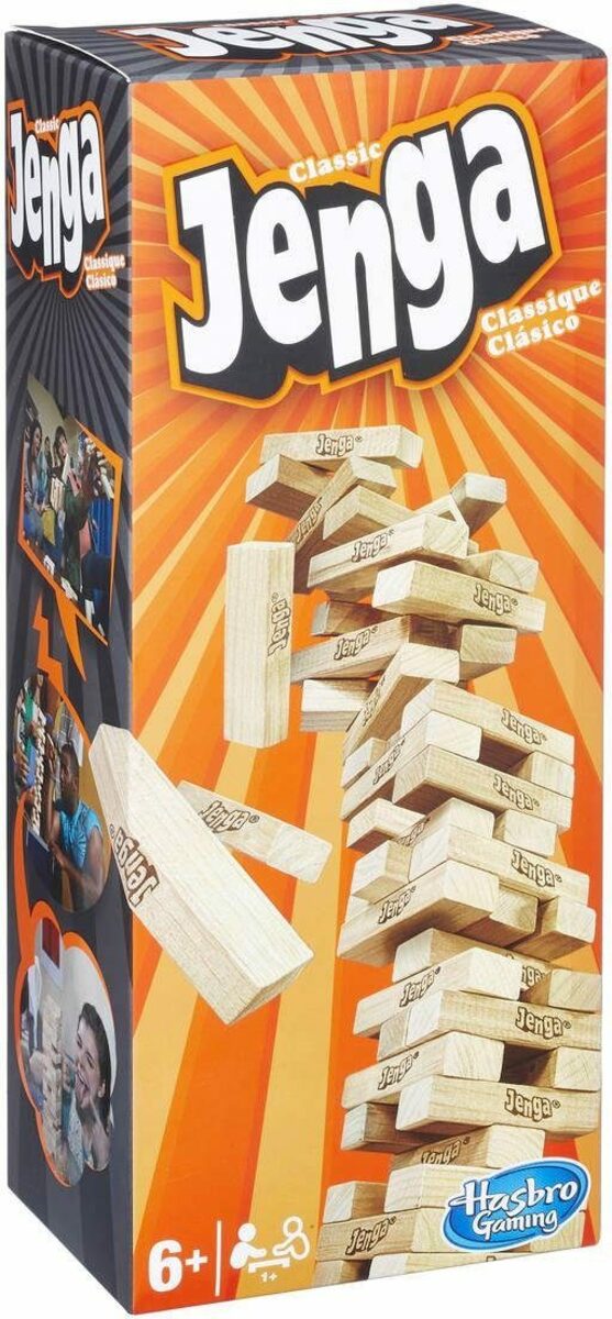 Bild 1 von Hasbro Spiel, Holzspielzeug, Jenga Classic
