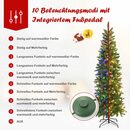 Bild 4 von COSTWAY Künstlicher Weihnachtsbaum, mit 648 PVC & PE Nadeln und 270 LEDs