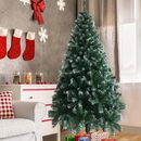 Bild 3 von MDHAND Künstlicher Weihnachtsbaum 6ft 650 Zweig Weihnachtsbaum PVC-Zweig Eisen Stand, mit Metallbügel