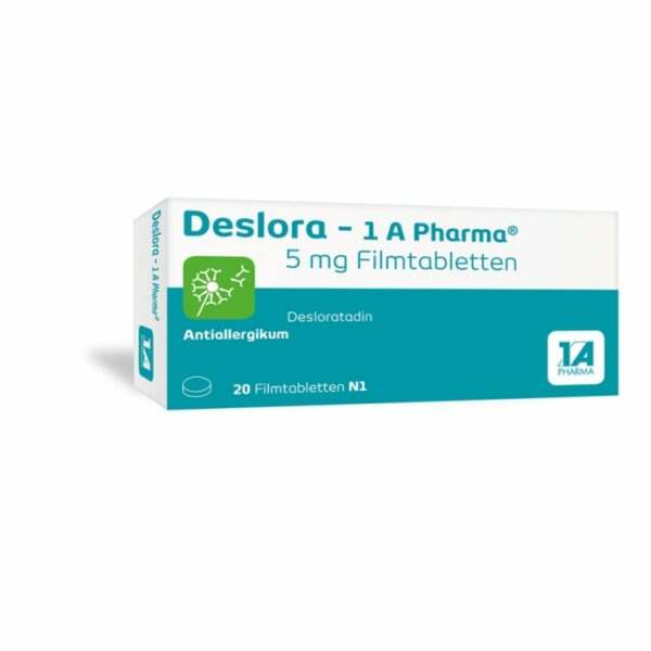 Bild 1 von 1A PHARMA DESLORA 5MG 20  St