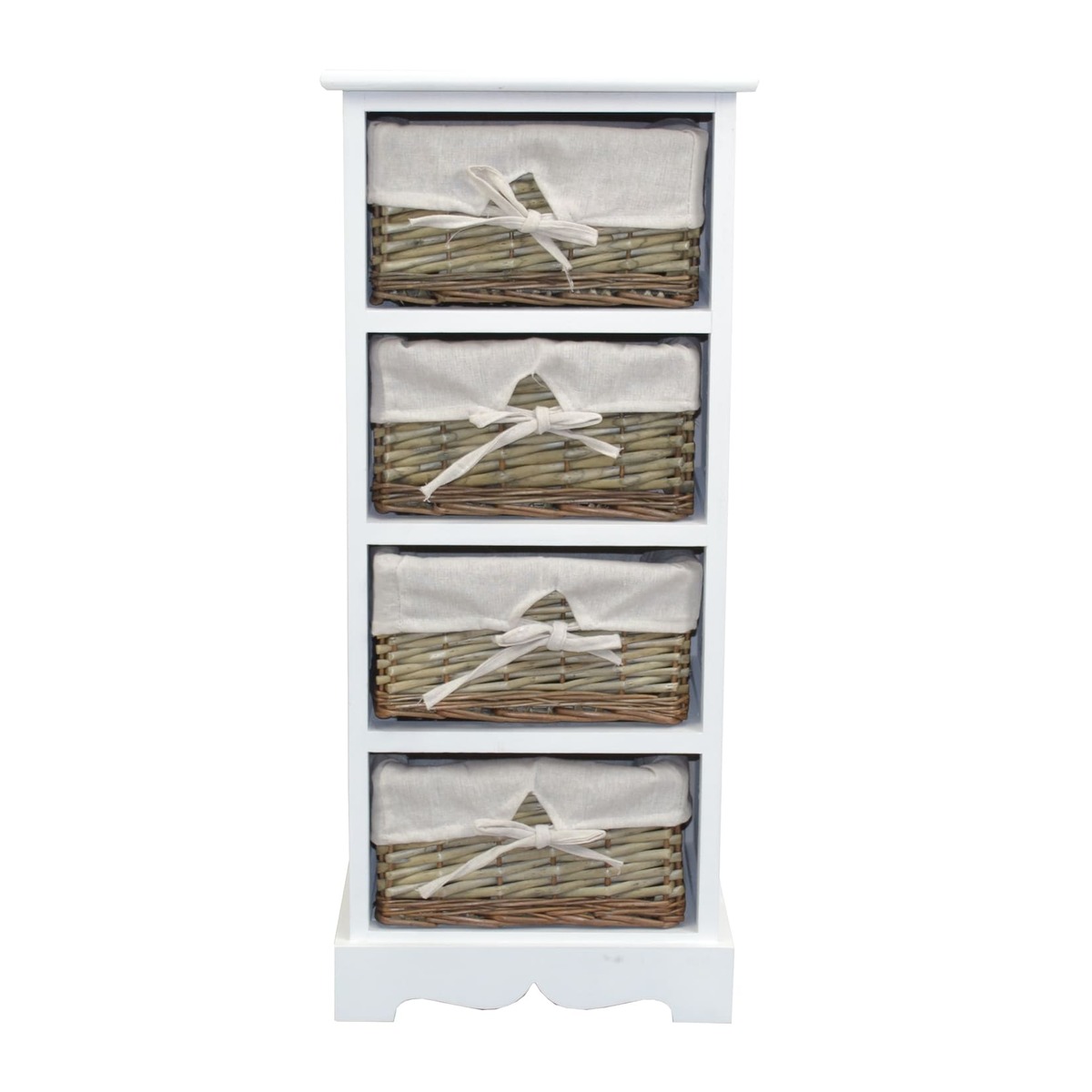 Bild 1 von möbel direkt online Regal mit 4 Weidenkörben Sansibar