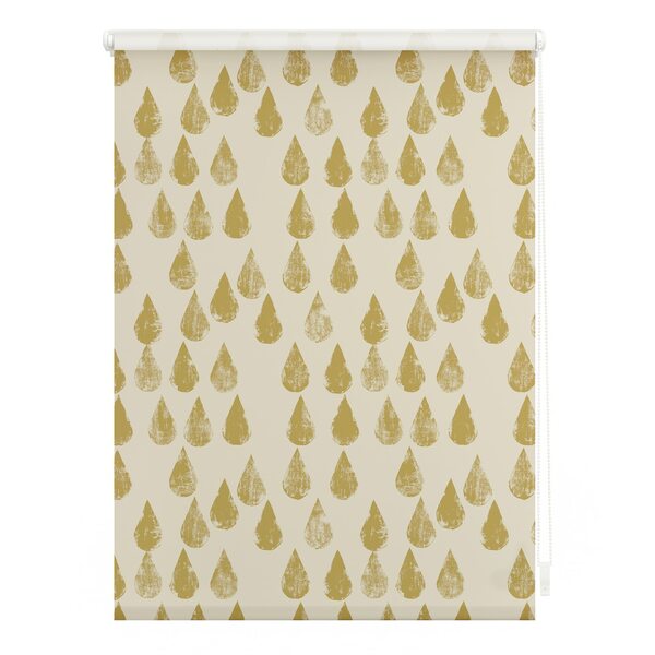 Bild 1 von Lichtblick Rollo Klemmfix, ohne Bohren, blickdicht, Golden Drops - Gold