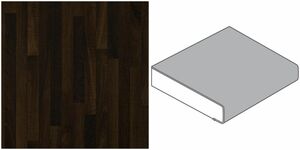 GetaLit Elements Küchenarbeitsplatte Butcherblock-Optik, 4,1 x 0,6 m, 39 mm