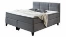 Bild 1 von Boxspringbett 180 x 200 cm grau Stoffbezug - SAMIRO