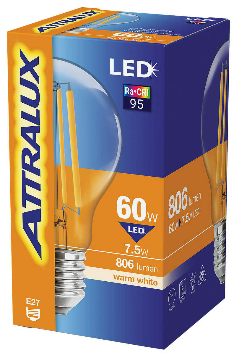 Bild 1 von ATTRALUX LED-Filament-Birne E27