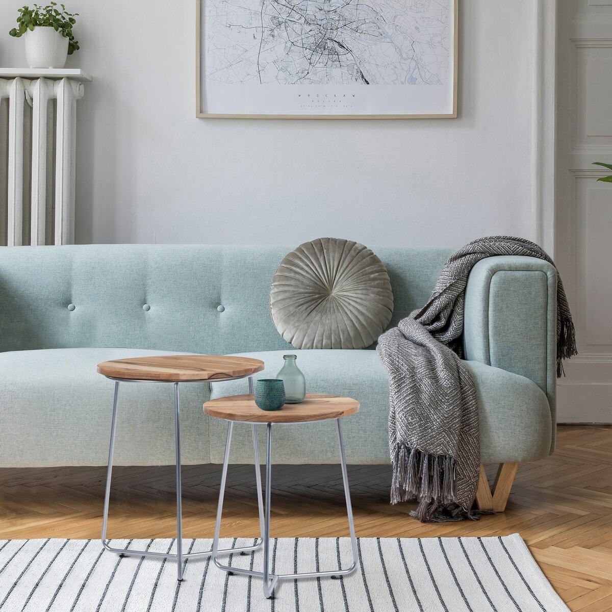 Bild 1 von WOMO-DESIGN 2er Set Beistelltisch Malmö