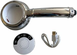 ADOB Handbrause Bluetooth, mit Lautsprecher für Musik oder Telefon