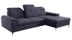 Ecksofa anthrazit 270 cm Nosagunterfederung - MATCH-BRITTA