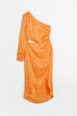 Bild 1 von H&M One-Shoulder-Kleid mit Cut-out Orange, Party kleider in Größe 50