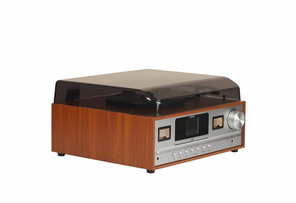 Bild 1 von Denver Denver Retro Musiksystem MRD-52 LIGHTWOOD Plattenspieler