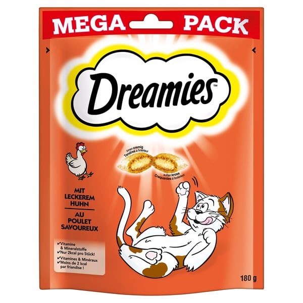 Bild 1 von DREAMIES™ oder WHISKAS®  KNUSPERTASCHEN™ 180 g