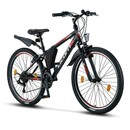 Bild 1 von Licorne Bike Guide Premium Mountainbike in 20, 24 und 26 Zoll - Fahrrad für Mädchen, Jungen, Herren und Damen - Shimano 21 Gang-Schaltung, Kinderfahrrad, Kinder