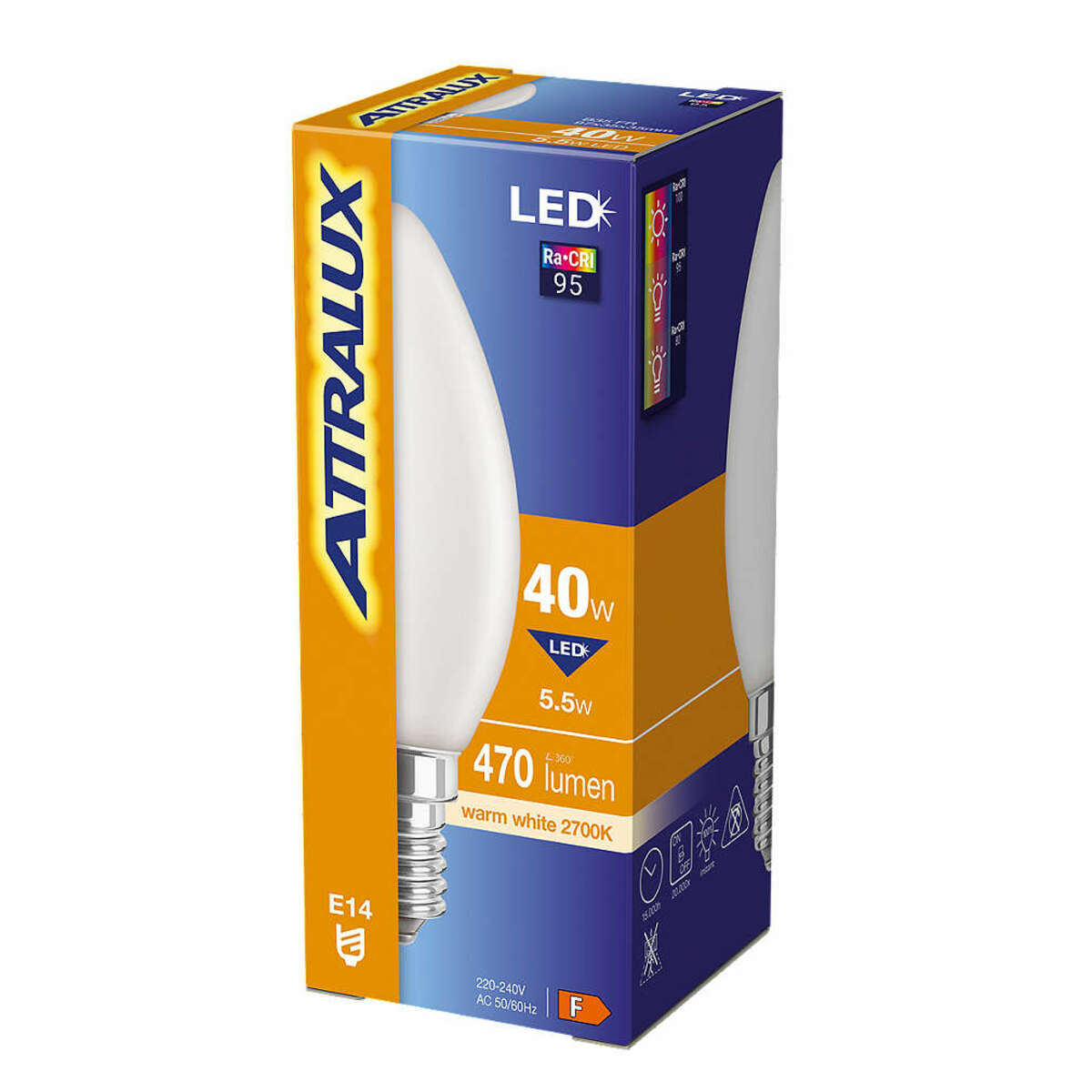 Bild 1 von ATTRALUX LED-Kerze E14 matt
