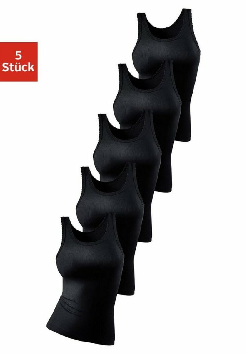 Bild 1 von petite fleur Unterhemd (Packung, 5-St) aus weicher Feinripp-Qualität